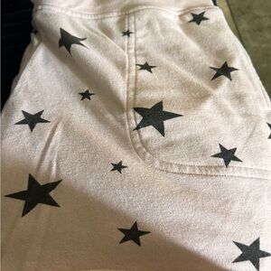 Starry Black and Pink Shorts